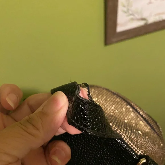 Victoria's Secret Sparkle Small City Backpack Gold - Picture 3 of 5